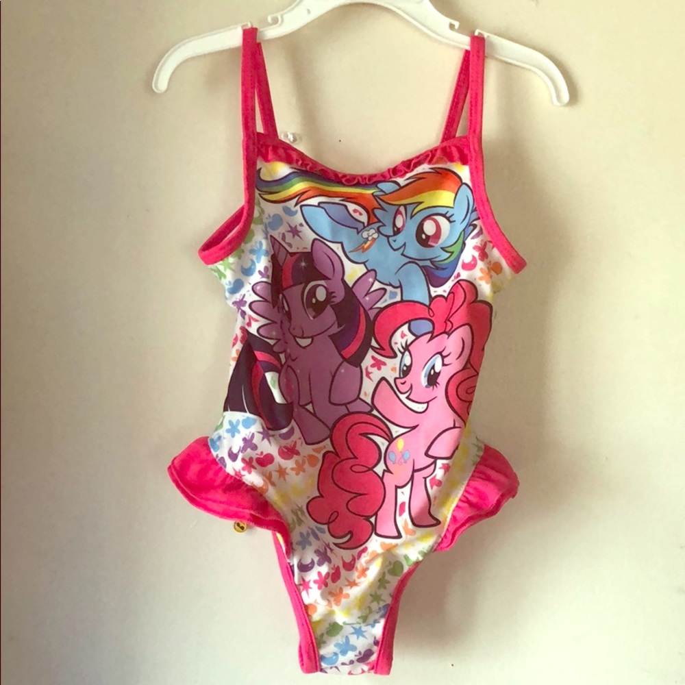 Girls One Piece MY Little Pony Bathing Suit